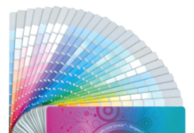 COLOR-LOGIC SHOWING PROCESS COLOUR SYSTEM ON METALLIC SUBSTRATES