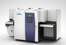 Screen Exhibiting New Truepress L350UV Inkjet Printer At Labelexpo
