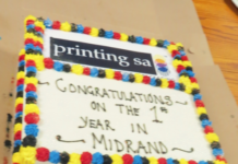 Printing SA Celebrates One Year At Midrand Premises