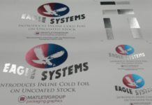 Eagle Systems Exhibiting Cold Foil Applied To Uncoated Paper Innovation
