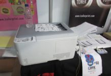 CMYK Industries Exhibits CMYK H2O Water Bottle Label Printer At Africa Print Expo