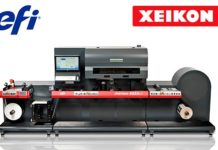 EFI And Xeikon Enter Into Partnership For Jetrion Narrow Web Inkjet Systems