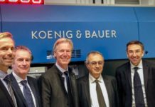 Koenig And Bauer And Duran Machinery Form Partnership