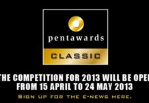 THE PENTAWARDS 2013 ENTRIES NOW OPEN