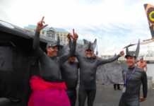 KONICA MINOLTA EMPLOYEES GIVE RHINO AWARENESS WINGS AT RED BULL EVENT