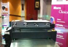 RONNIE COX SHOWCASES UV465SP VARNISH MACHINE AT AFRICA PRINT ROADSHOW