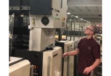 Eagle Systems Installs Cold Foil System Eagle Systems Installs Cold Foil System.