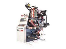 ROTOCON Demonstrating Label Production Environment ROTOCON demonstrating label production environment.