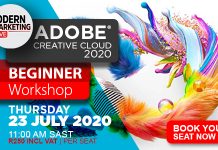 Modern Marketing LIVE Featuring Adobe Creative Cloud 2020 Beginner’s Workshop