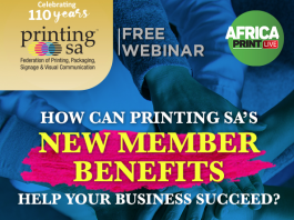 Printing SA Celebrates 110 Years Of Representing The Industry And Announces Six New Member Benefits Printing SA Celebrates 110 Years Of Representing The Industry And Announces Six New Member Benefits