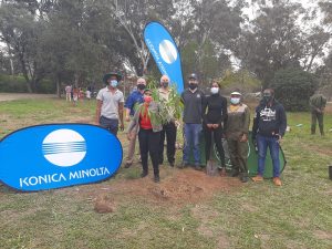 Konica Minolta South Africa And Partner Continue Greening Areas Across South Africa