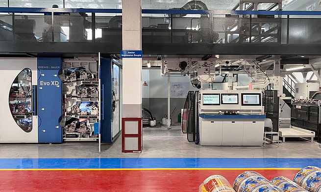 Evo XD press Africa News: Moroccan Customer Expands Production Capacity With Koenig & Bauer Press