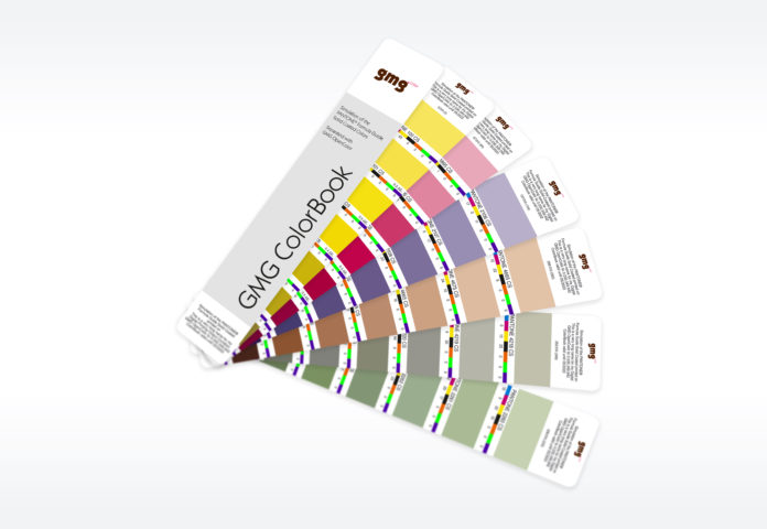 GMG ColorBook GMG Announces Personalised Communicator For Digitally-Printed Pantone Colour Simulations