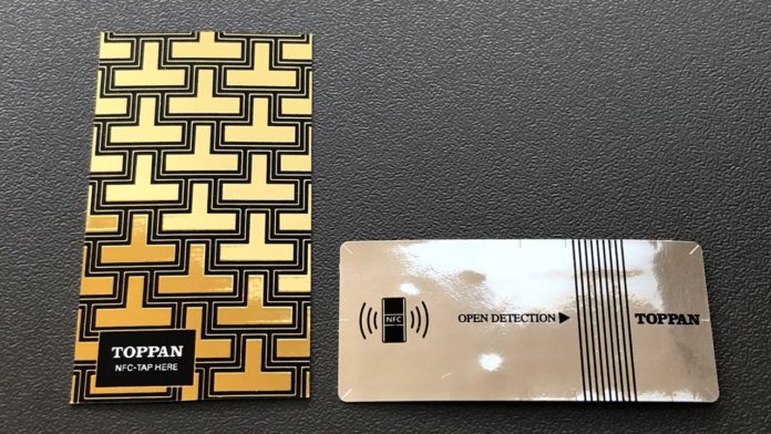 Toppan Develops NFC Labels