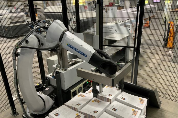 Heidelberg Robot Technology Enhances Commercial Printing Operations