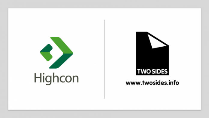Highcon Announces Collaboration With Two Sides