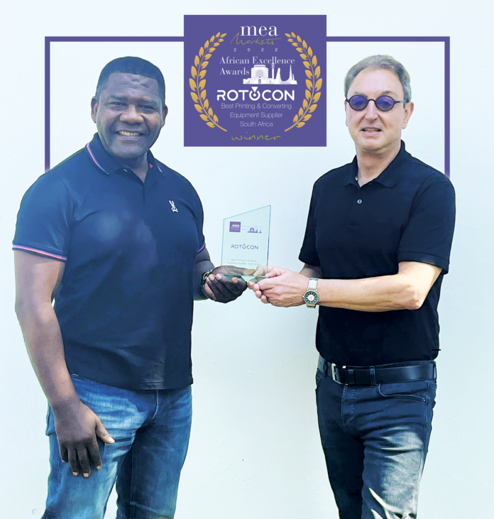 Rotocon Receives Award In Printing Excellence