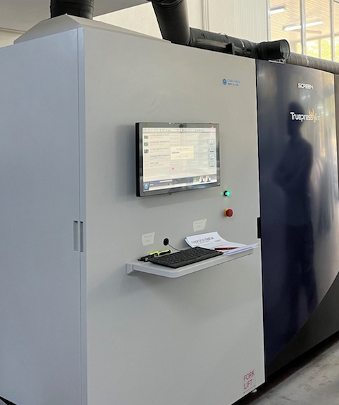 SCREEN Truepress Jet520NX press SCREEN Press To Expand Company Production