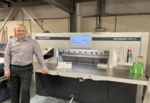 Komori Installs Guillotine Komori Installs Guillotine