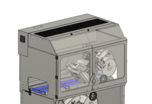 Ravenwood Unveiling New Linerless Machines The Nobac 1500 linerless label applicator