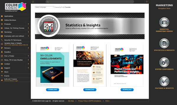 Color-Logic Tools Enables Promotion Of Print Embellishments Color-Logic Tools Enables Promotion Of Print Embellishments