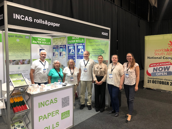 Lithuania-Based Incas Showcased Paper Roll Solutions At Africa Print Expo Lithuania-Based Incas Showcased Paper Roll Solutions At Africa Print Expo