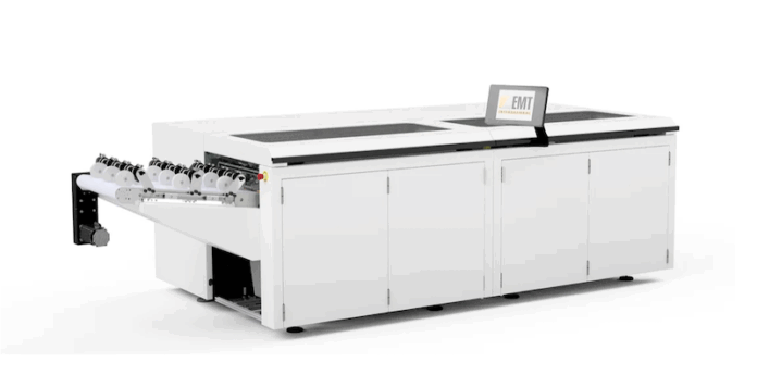 EMT International Demonstrating Cutting, Creasing, And Perforating Technologies