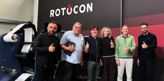 ROTOCON Installs Flexo Press And Finishing Machine ROTOCON Installs Flexo Press And Finishing Machine