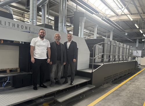Komori Press Installed For Sustainable Packaging Komori Press Installed For Sustainable Packaging